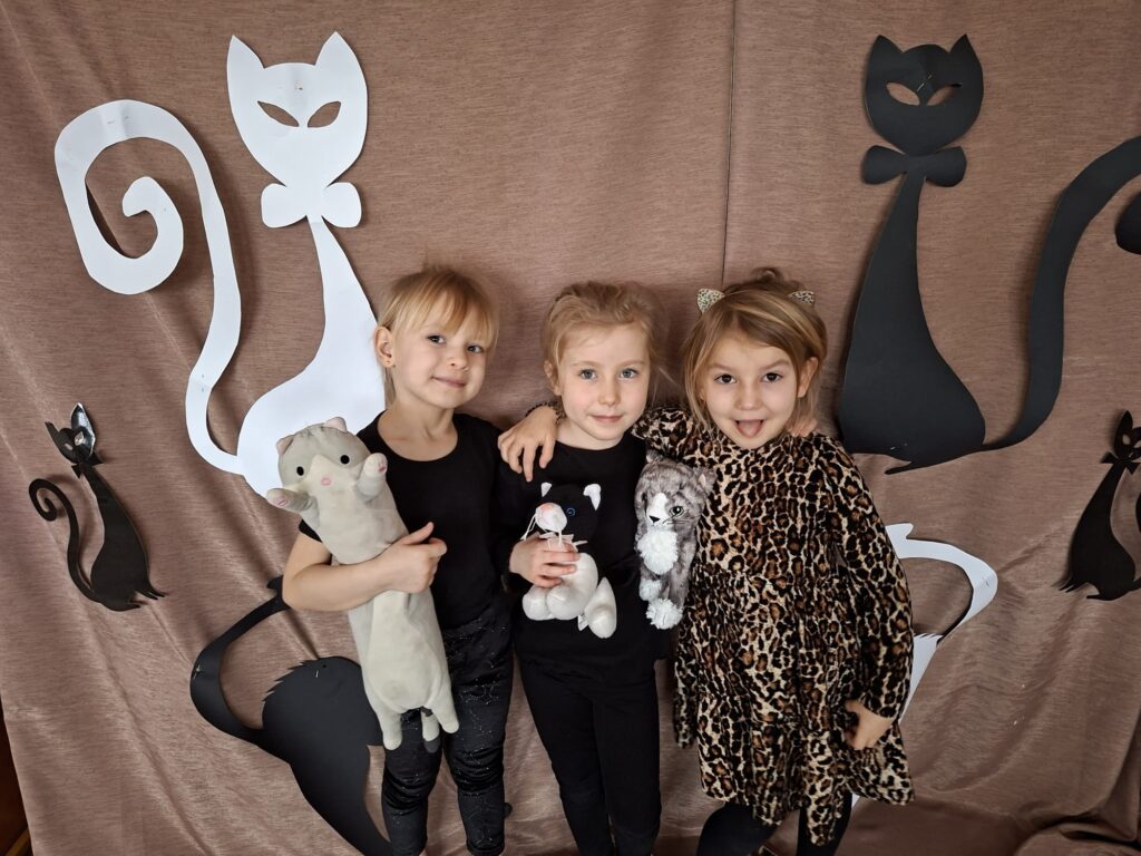 Obchody ,,Światowego Dnia Kota '' w grupie Wiewiórki.