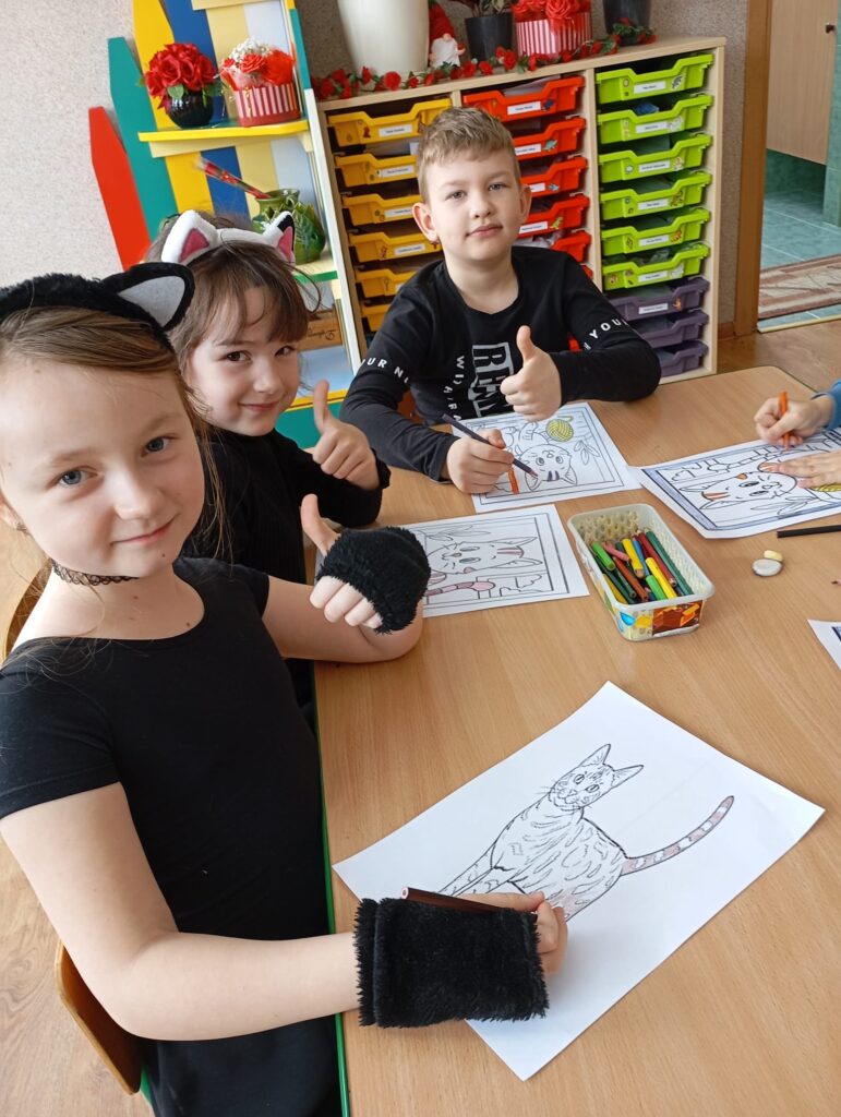 Dzień Kota w grupie "Pszczółki".