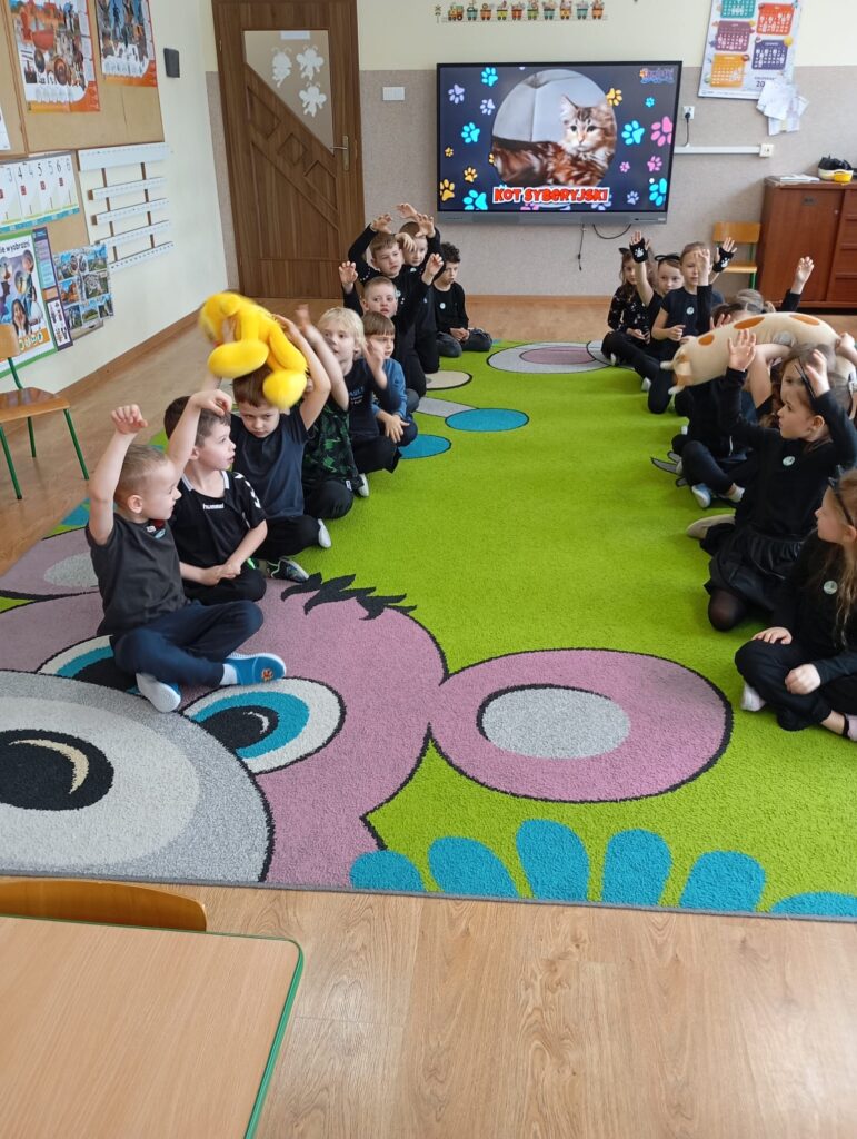 Dzień Kota w grupie "Pszczółki".