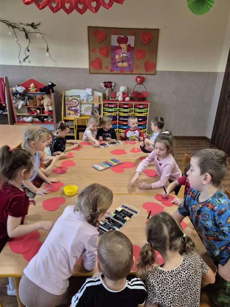 Walentynki w grupie "Wiewiórki".