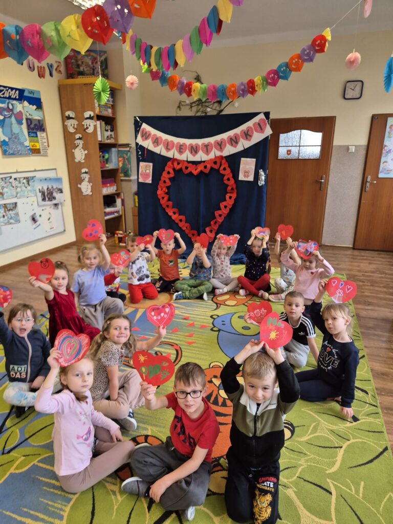Walentynki w grupie "Wiewiórki".