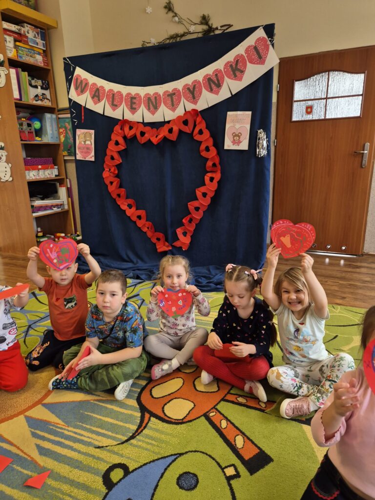 Walentynki w grupie "Wiewiórki".