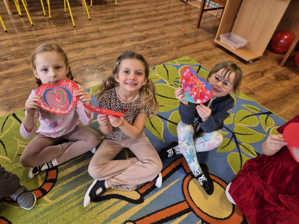 Walentynki w grupie "Wiewiórki".