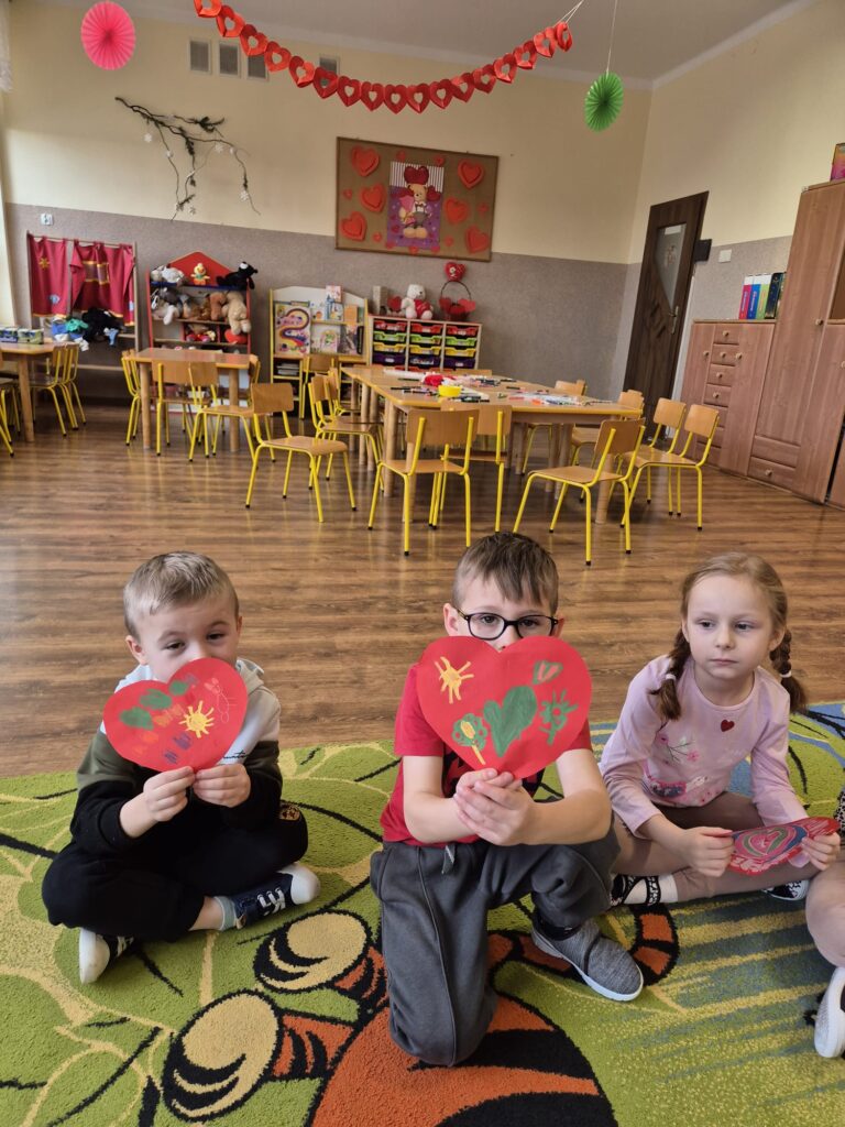 Walentynki w grupie "Wiewiórki".