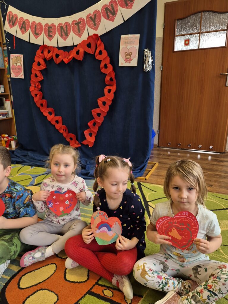 Walentynki w grupie "Wiewiórki".