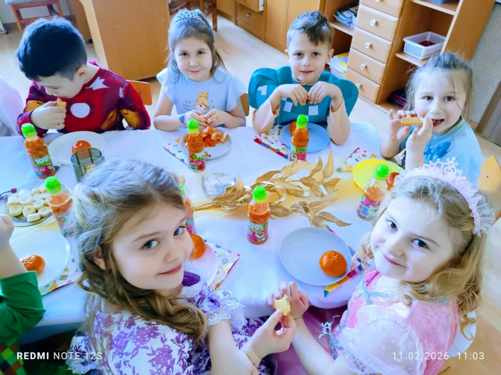 Bal Karnawałowy w grupie "Motylki".