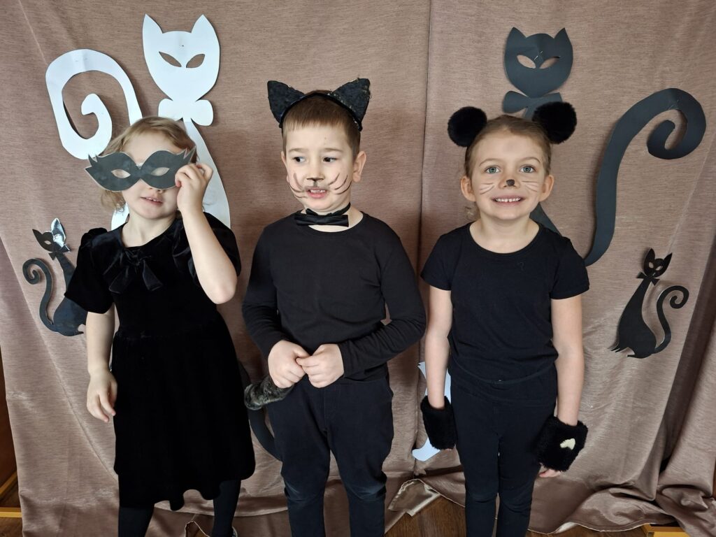 Obchody ,,Światowego Dnia Kota '' w grupie Wiewiórki.