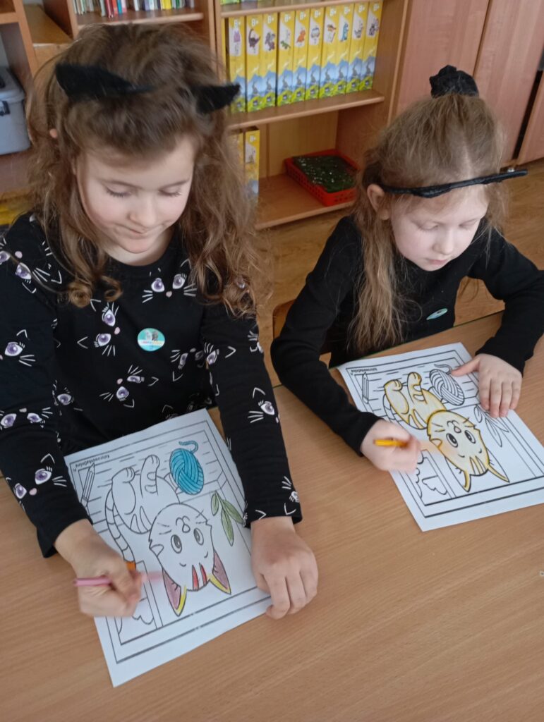 Dzień Kota w grupie "Pszczółki".