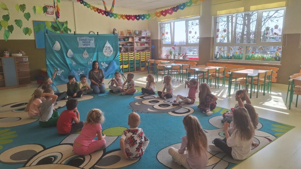 Dzień Wody w grupie Żyrafki