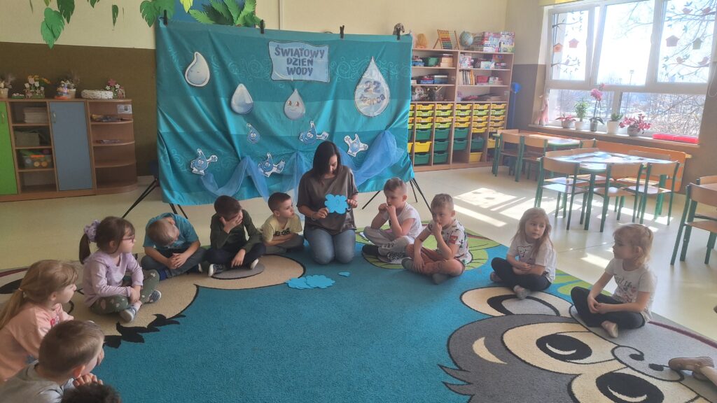 Dzień Wody w grupie Żyrafki