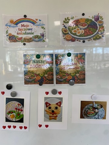 KONKURS FOTOGRAFICZNY "MOJE TĘCZOWE ŚNIADANIE" - GRUPA ŻYRAFKI