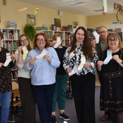 Akcja: "Wyjątkowa Skarpetka" w grupie Żyrafki