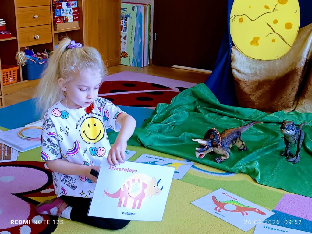 Dzień Dinozaura w grupie "Motylki".