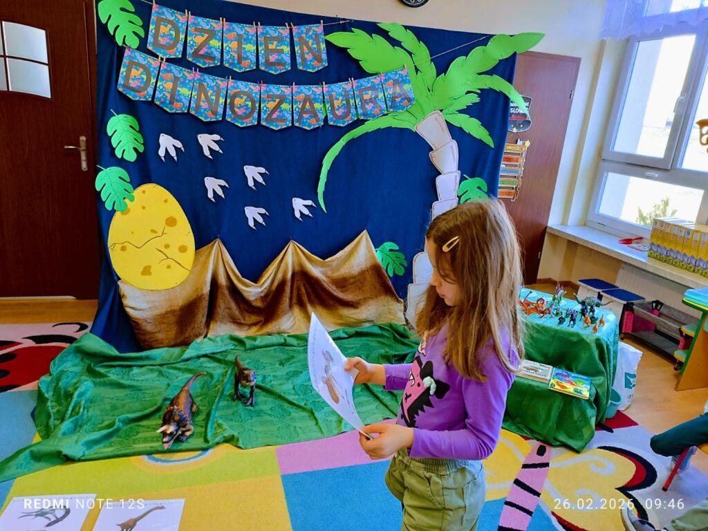 Dzień Dinozaura w grupie "Motylki".