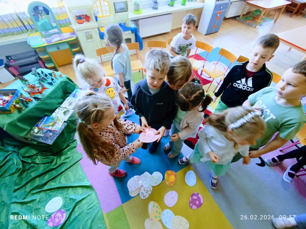 Dzień Dinozaura w grupie "Motylki".