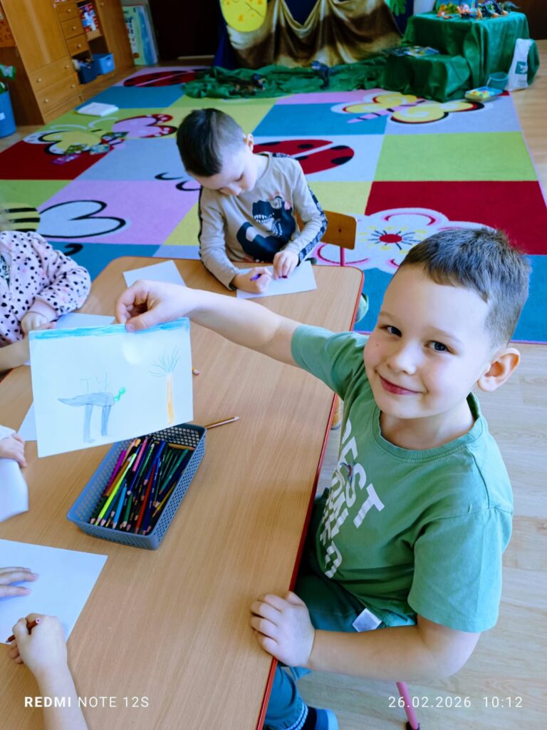 Dzień Dinozaura w grupie "Motylki".