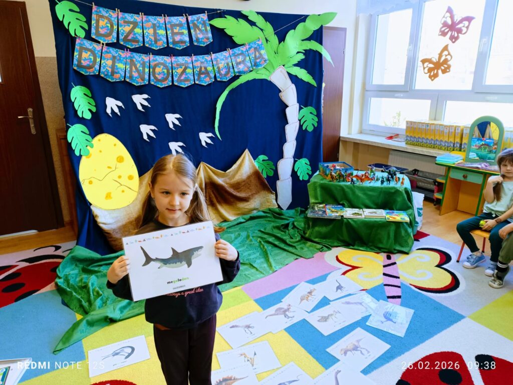 Dzień Dinozaura w grupie "Motylki".