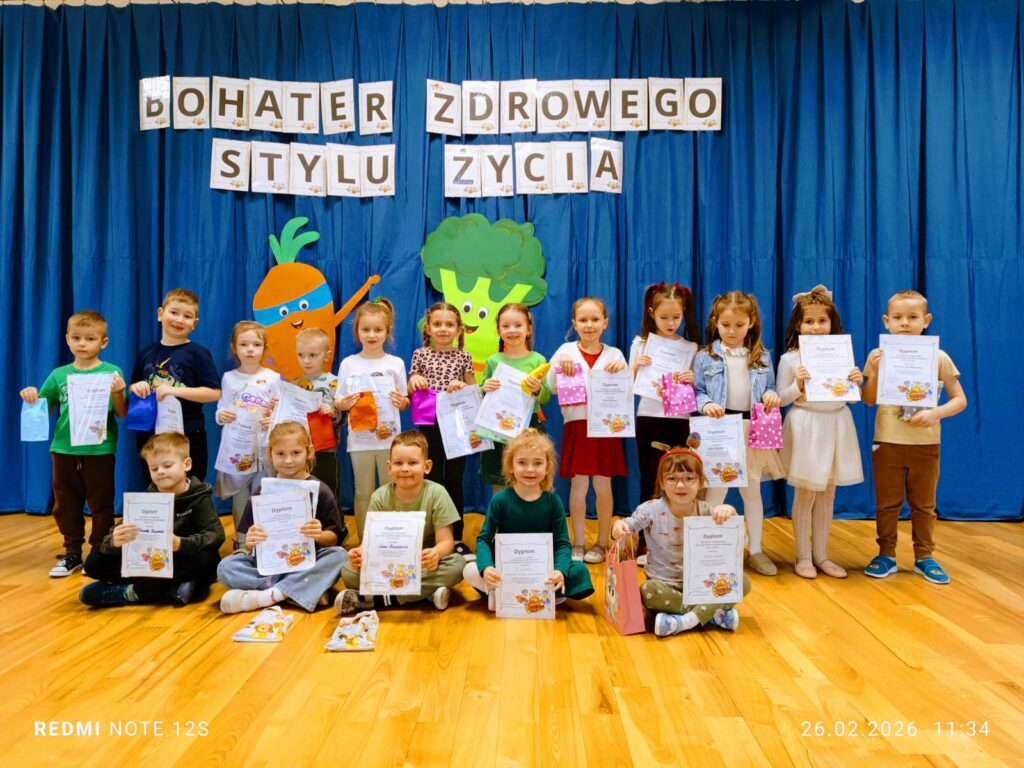 Konkurs "Bohater Zdrowego Stylu Życia".