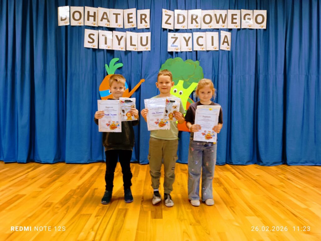 Konkurs "Bohater Zdrowego Stylu Życia".