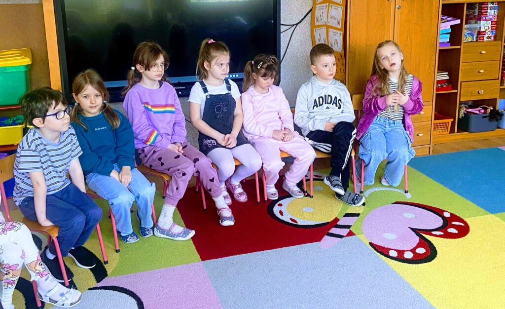 Spotkanie w ramach edukacji regionalnej w grupie "Motylki".