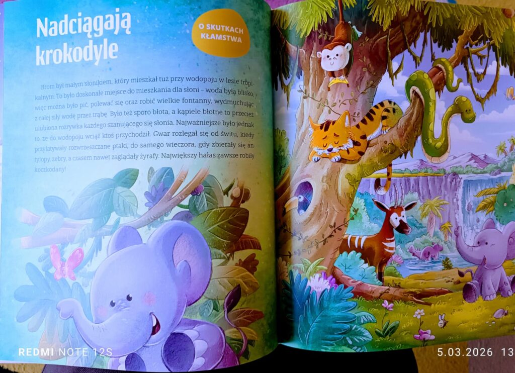 "Motylki" realizują projekt "Bajki-pomagajki".