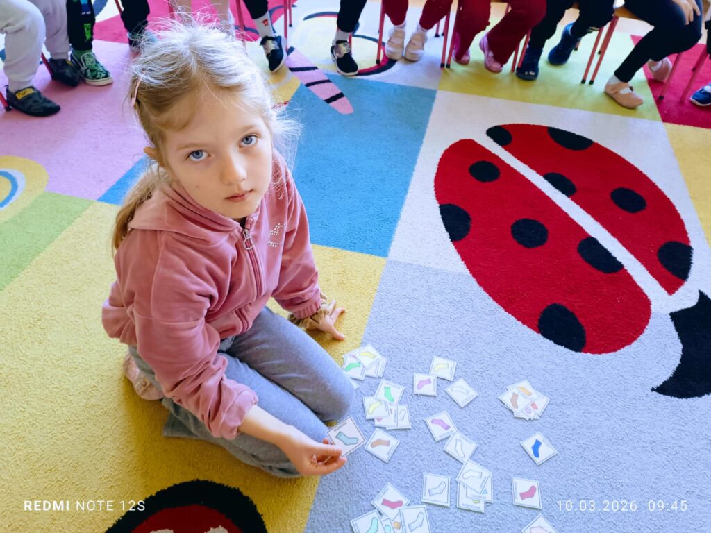 Akcja "Wyjątkowa Skarpetka" w grupie "Motylki".