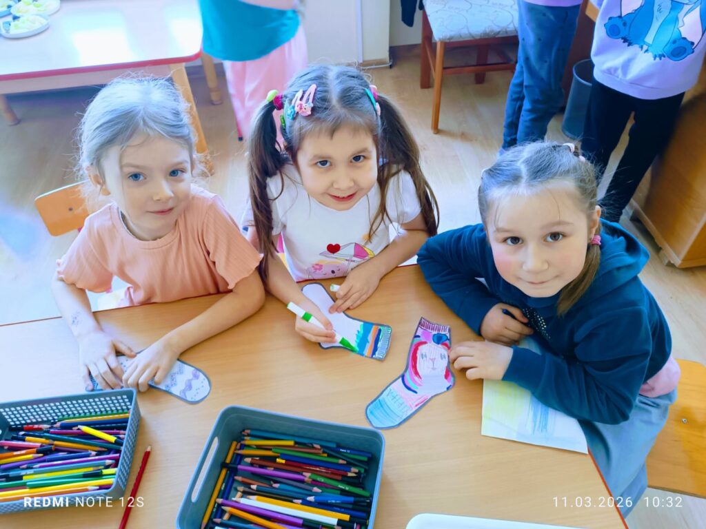 Akcja "Wyjątkowa Skarpetka" w grupie "Motylki".