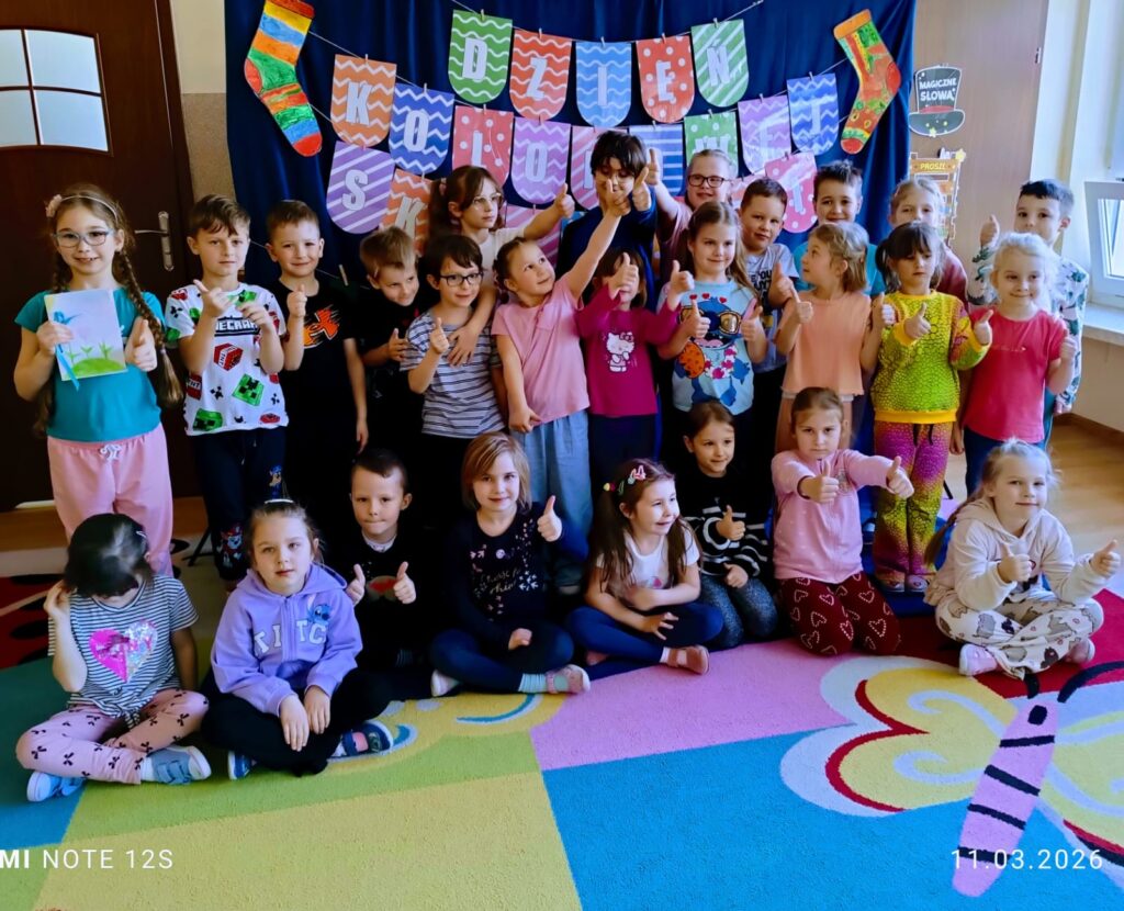Akcja "Wyjątkowa Skarpetka" w grupie "Motylki".