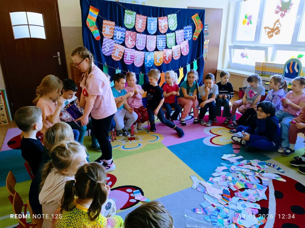 Akcja "Wyjątkowa Skarpetka" w grupie "Motylki".
