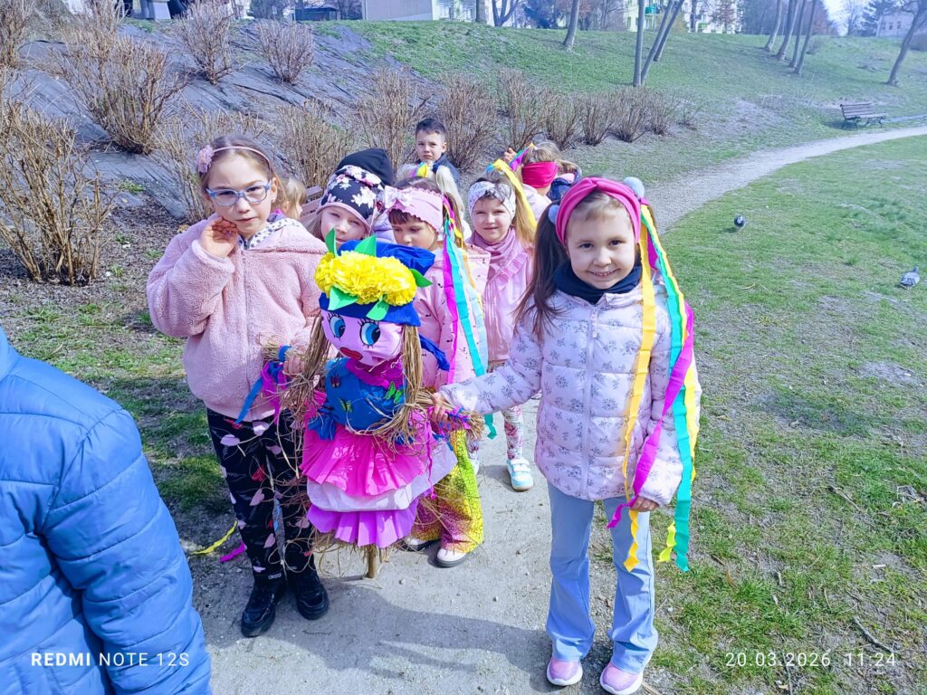Powitanie Wiosny w grupie "Motylki". 