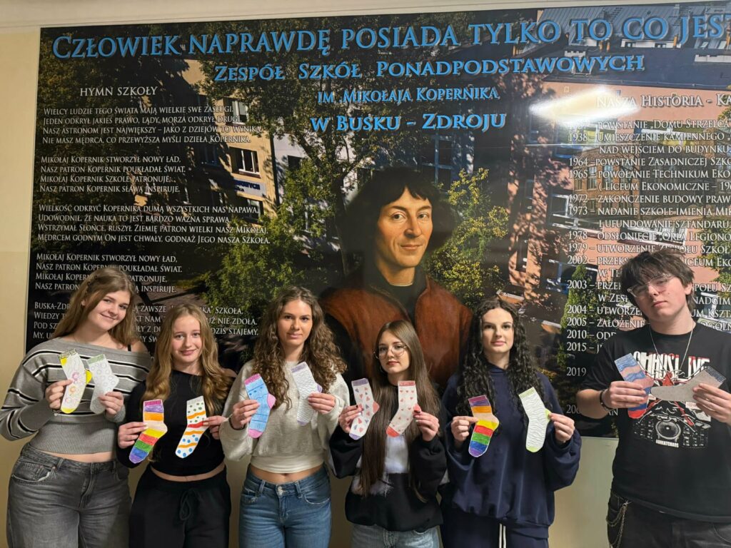 1123 skarpetki - spektakularny wynik Akcji "Wyjątkowa Skarpetka".