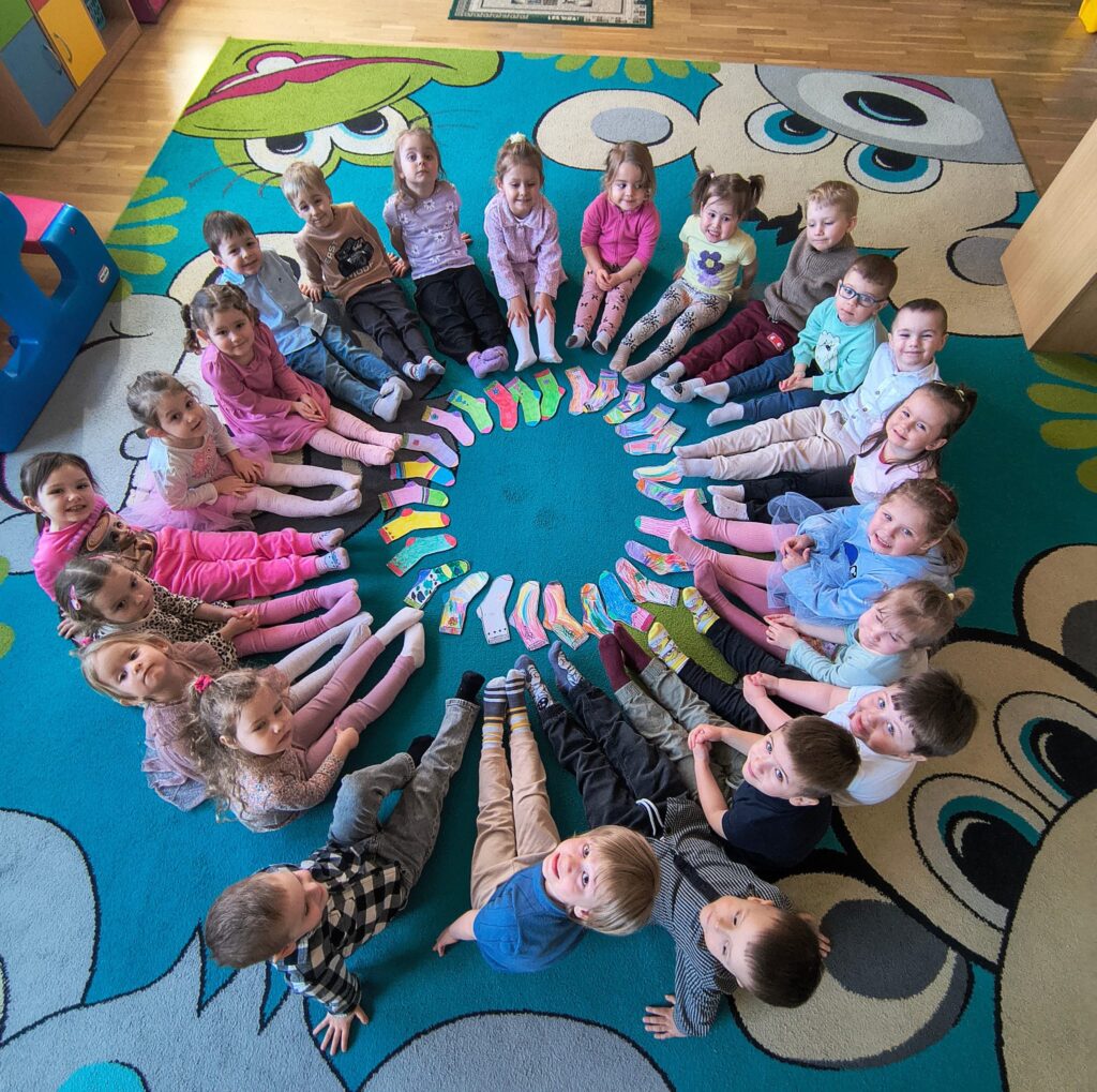 1123 skarpetki - spektakularny wynik Akcji "Wyjątkowa Skarpetka".