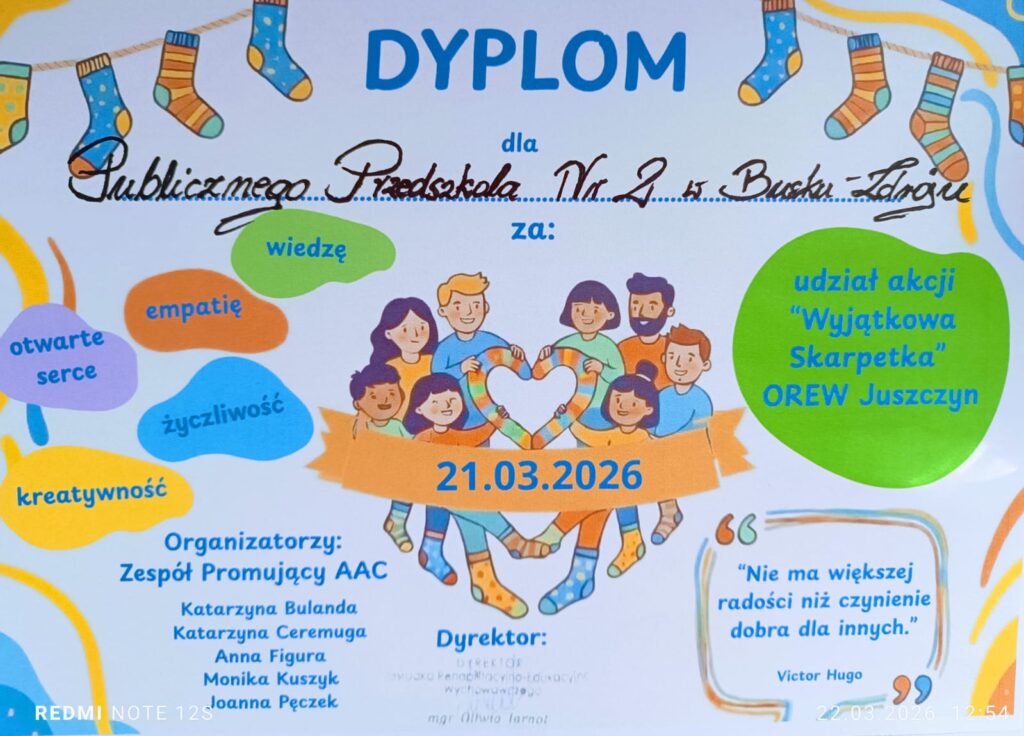 1123 skarpetki - spektakularny wynik Akcji "Wyjątkowa Skarpetka".