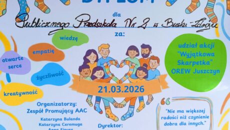 1123 skarpetki - spektakularny wynik Akcji "Wyjątkowa Skarpetka".