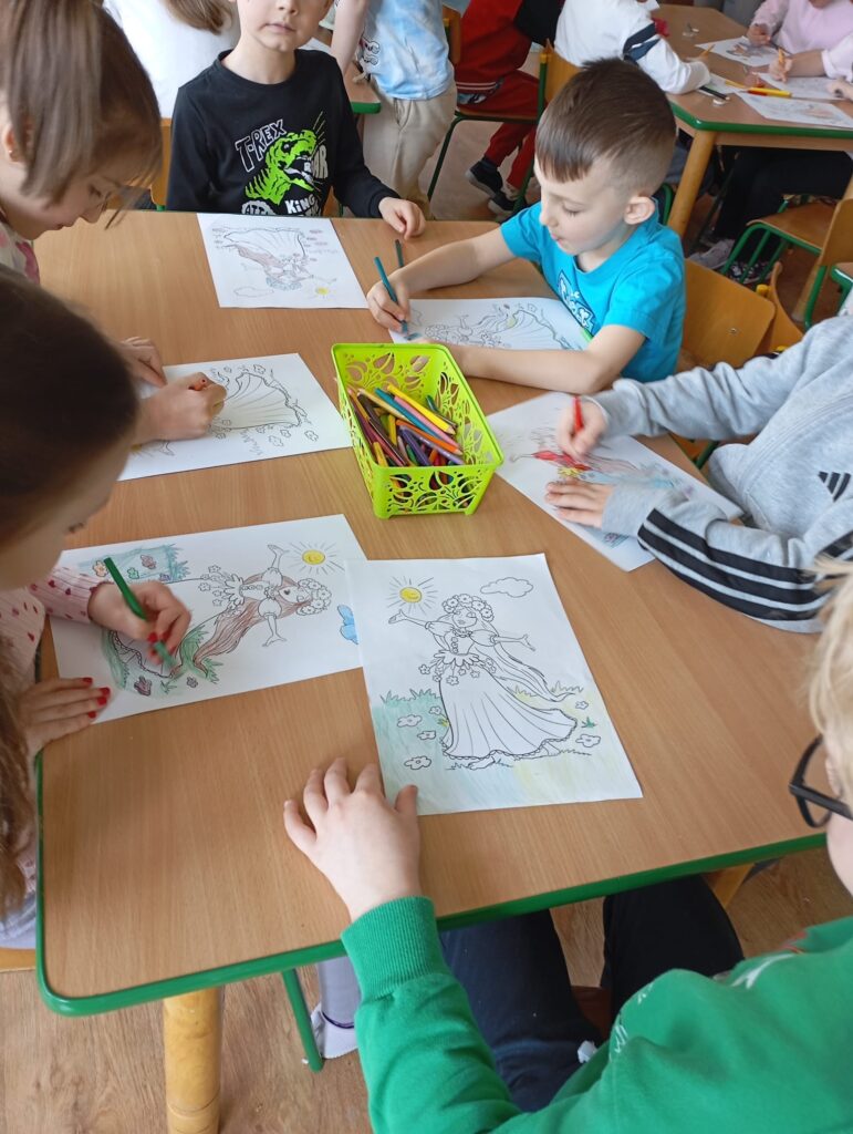 Pierwszy Dzień Wiosny w grupie "Pszczółki".