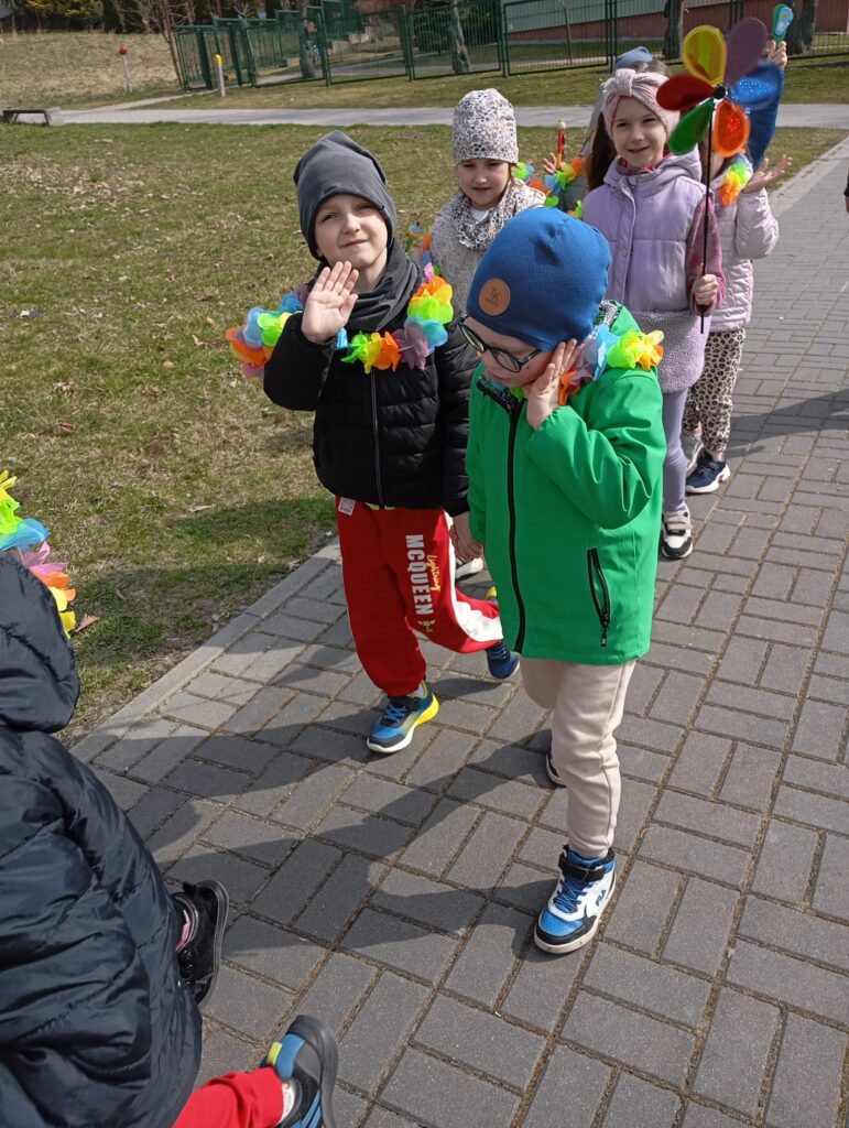 Pierwszy Dzień Wiosny w grupie "Pszczółki".