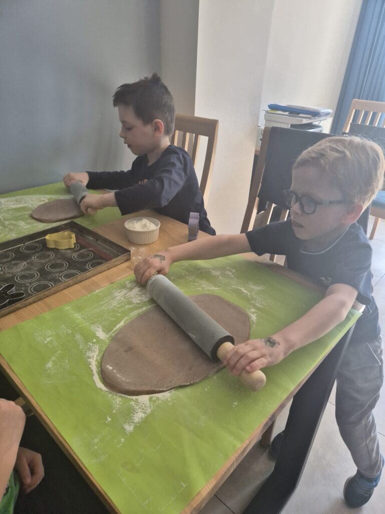 "Wiewiórki" na Wielkanocnych Warsztatach Kulinarnych w Willi "Moćkówka" w Busku-Zdroju.