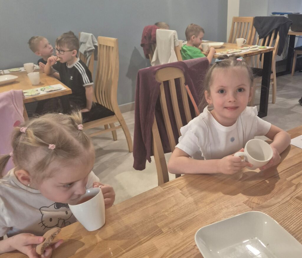 "Wiewiórki" na Wielkanocnych Warsztatach Kulinarnych w Willi "Moćkówka" w Busku-Zdroju.