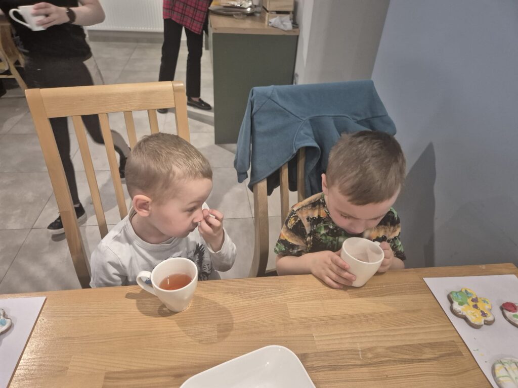 "Wiewiórki" na Wielkanocnych Warsztatach Kulinarnych w Willi "Moćkówka" w Busku-Zdroju.