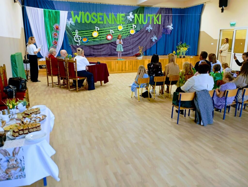 Konkurs wokalny „Wiosenne Nutki”.