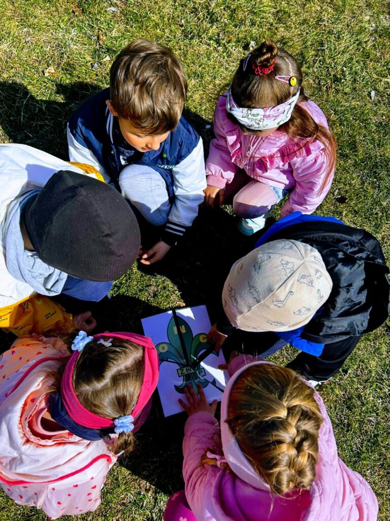 "Motylki"- Spotkanie z harcerzami – nauka przez zabawę.