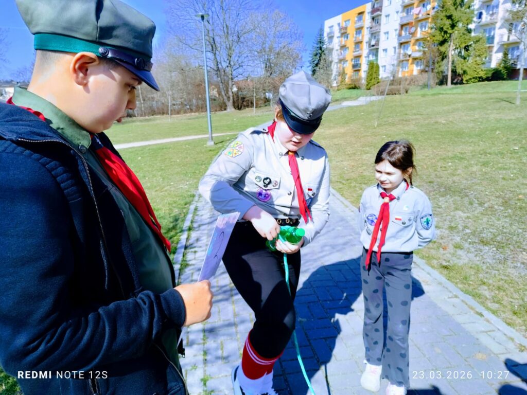 "Motylki"- Spotkanie z harcerzami – nauka przez zabawę.