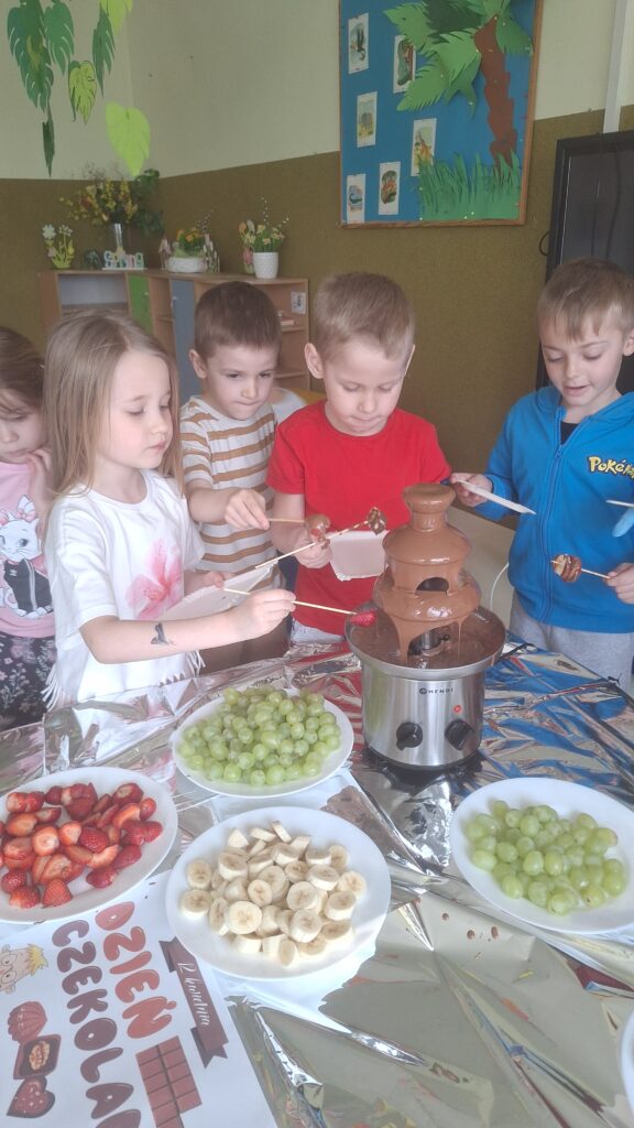 DZIEŃ CZEKOLADY - GRUPA ŻYRAFKI