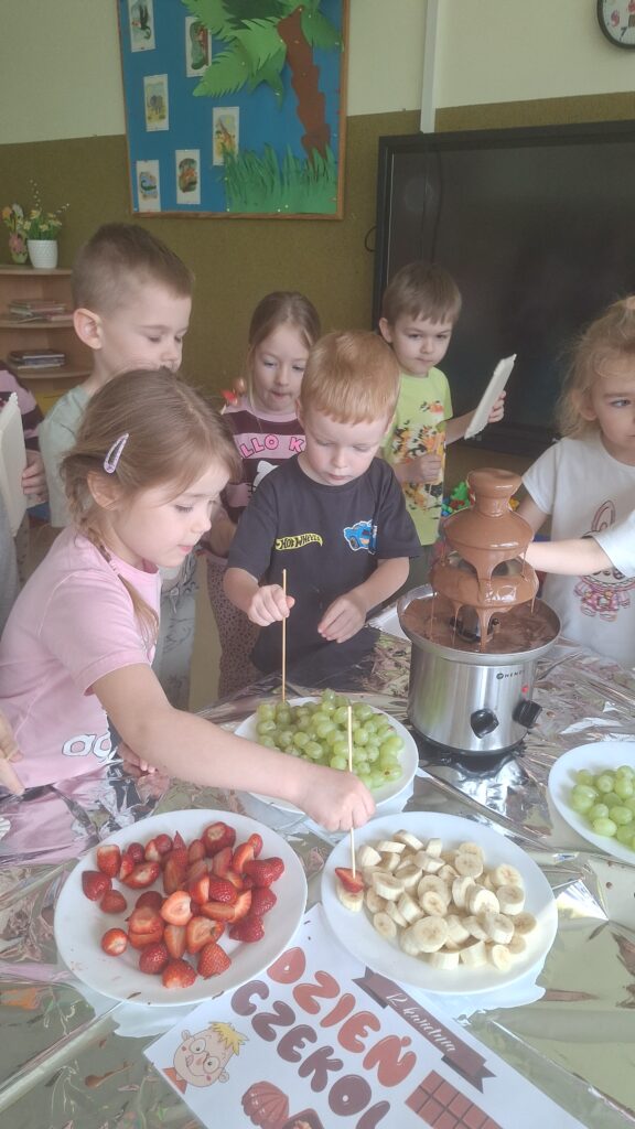DZIEŃ CZEKOLADY - GRUPA ŻYRAFKI