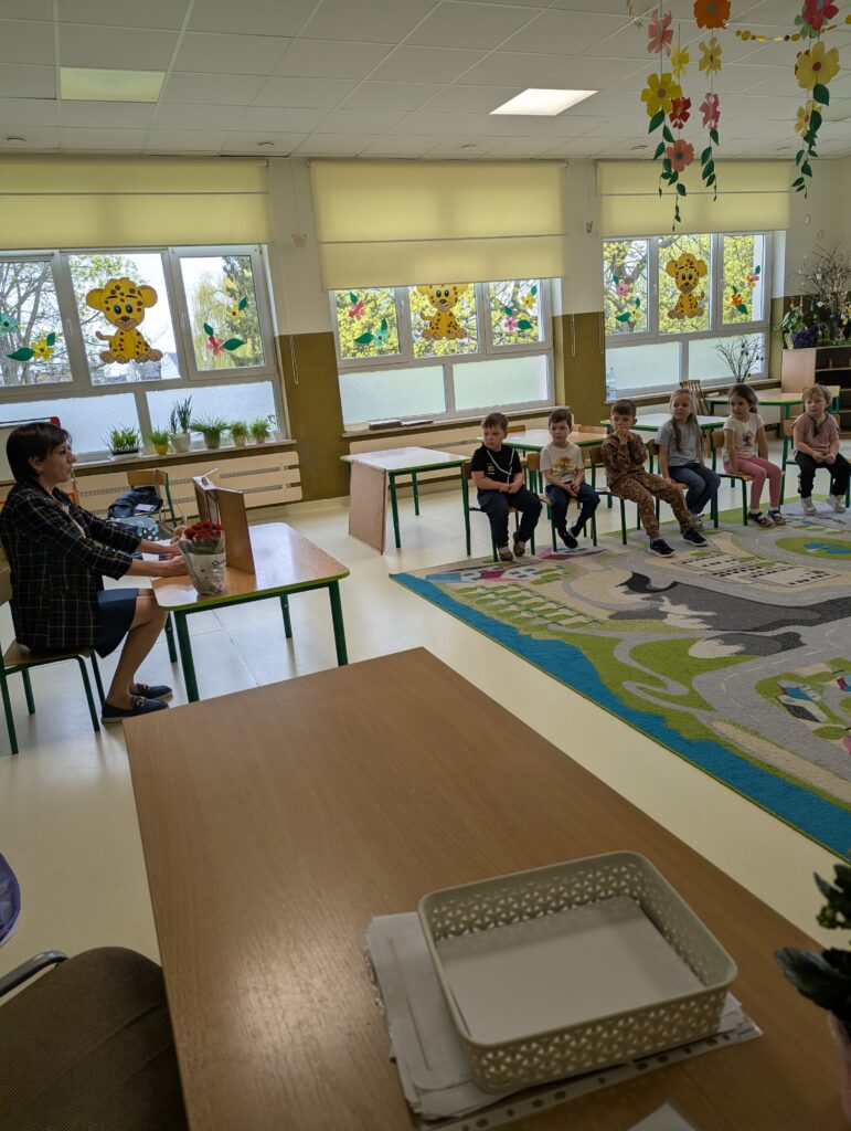 SPOTKANIE Z PANIĄ BIBLIOTEKARKĄ - GRUPA TYGRYSKI