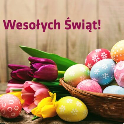 Z okazji Świąt Wielkanocnych Dzieci oraz Panie z grupy „Pszczółki” składają serdeczne życzenia: dużo zdrowia, radości i wiosennego uśmiechu każdego dnia. Niech te Święta będą pełne rodzinnego ciepła, spokoju oraz kolorowych chwil spędzonych wśród bliskich. Niech budząca się do życia przyroda przyniesie wszystkim wiele energii i pozytywnej wiosennej atmosfery. Wesołych Świąt Wielkanocnych!
