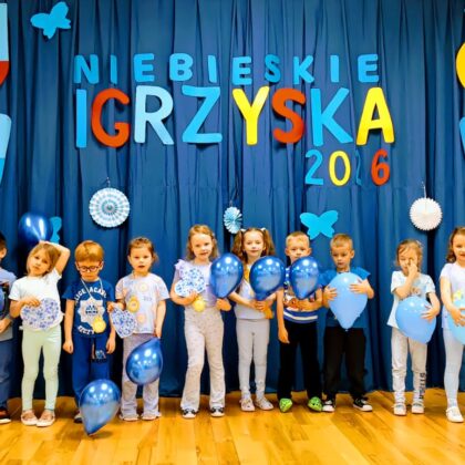 Niebieskie Igrzyska w grupie "Wiewiórki".