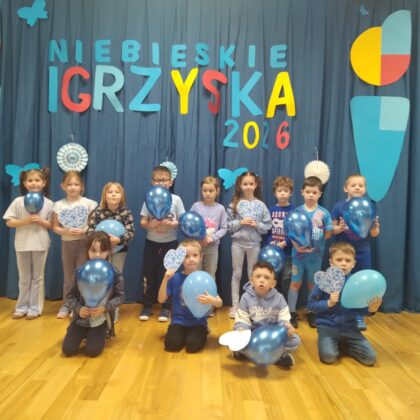 Niebieskie Igrzyska w grupie "Pszczółki".