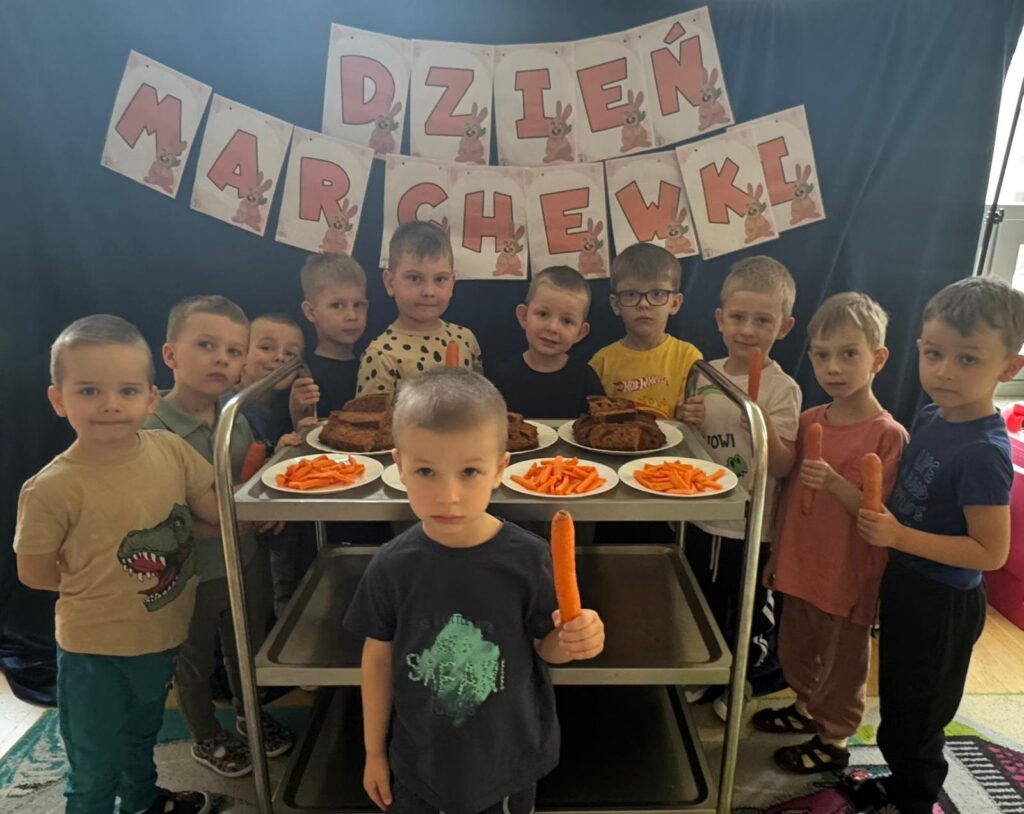 Dzień Marchewki w grupie Biedronki