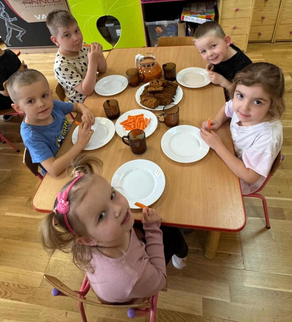Dzień Marchewki w grupie Biedronki